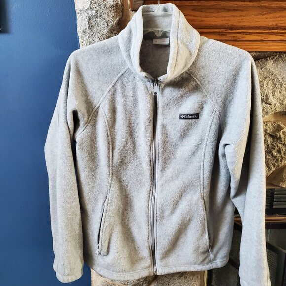 Columbia Jackets & Blazers - Columbia Gray Fleece Zip up Jacket size XL